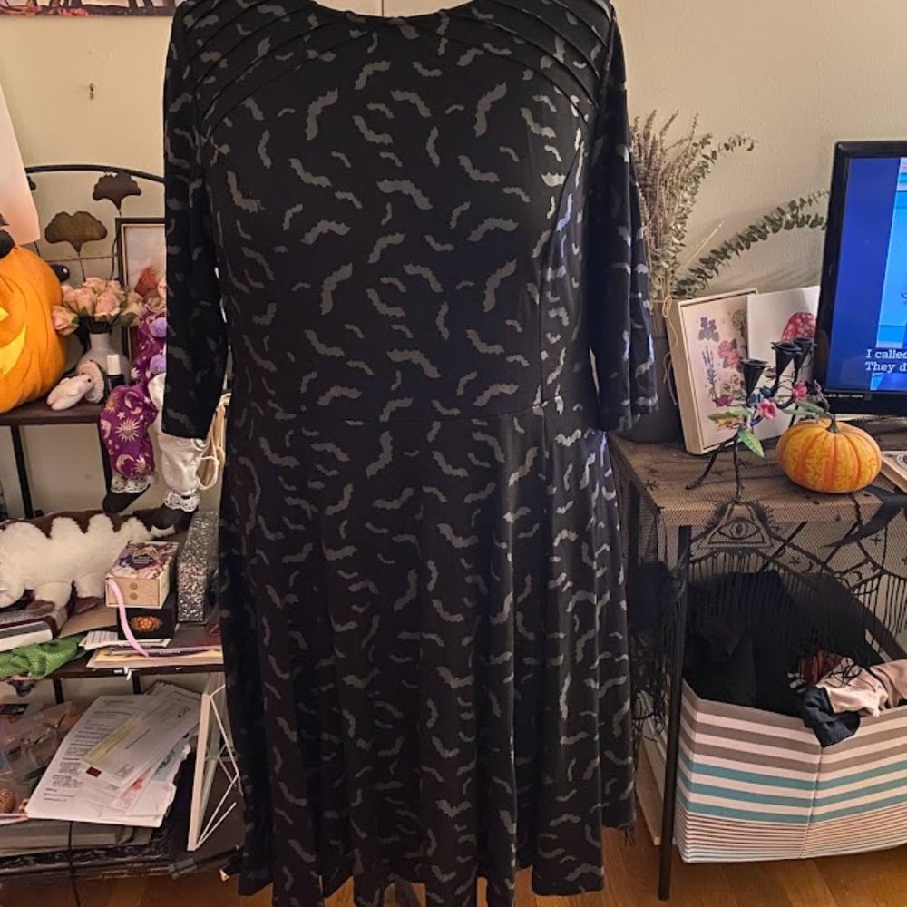 UV Bat dress
